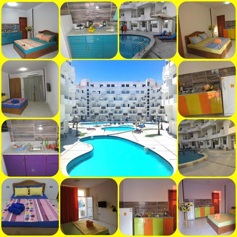 Apartment Bella Rosa Near The Sea Redsealine Хургада Экстерьер фото